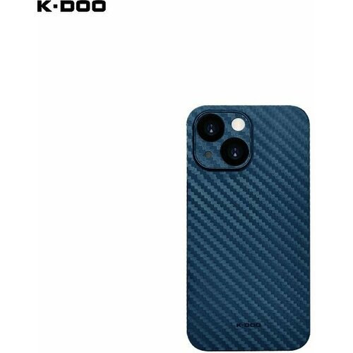Чехол ультратонкий K-DOO Air Carbon для iPhone 12, синий