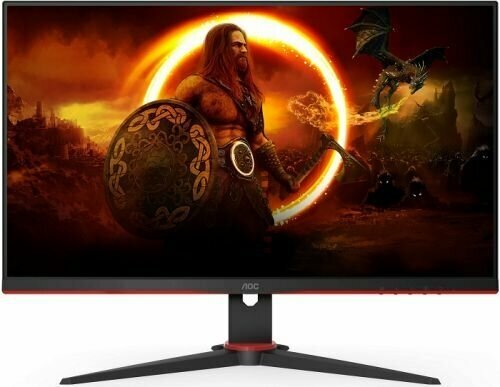 Монитор 27" AOC 27G2SAE 1920x1080 165Гц VA WLED 16:9 4ms VGA 2*HDMI DP 3000:1 80M:1 178/178 350cd Speakers Black