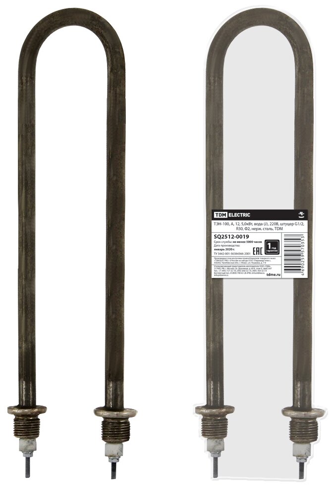 фото Трубчатый ТЭН TDM ELECTRIC SQ2512-0019