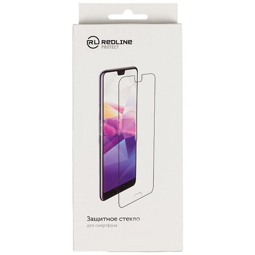 Защитный экран Red Line для ZTE Blade A31 Full Screen Full Glue Tempered Glass Black УТ000026474