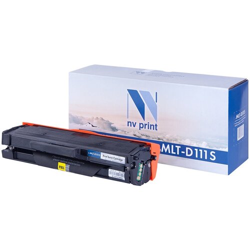 Картридж совм. NV Print MLT-D111S черный для Samsung SL-M2020/W/2070/W/FW (1500стр.) картридж nv print mlt d205u для samsung 15000 стр черный