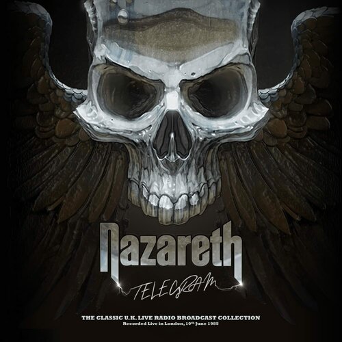 nazareth hair of the dog live [vinyl] Nazareth Telegram Live In London 1985 Gold Vinyl (LP) Second Records Music