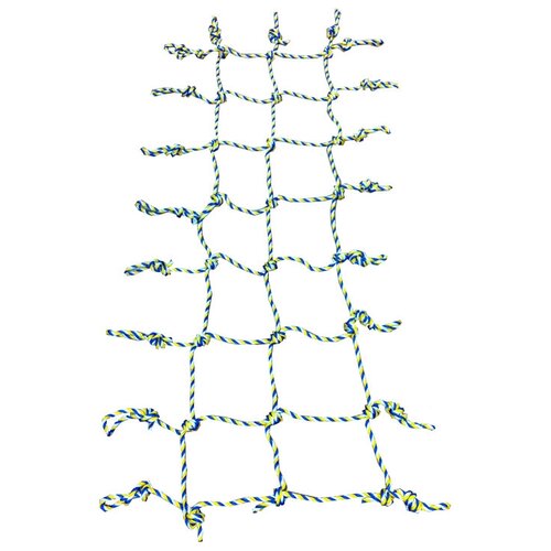 Сетка для лазания КМС 555, синий/желтый