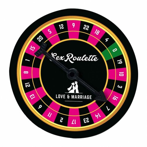 Настольная игра-рулетка Sex Roulette Love & Marriage (разноцветный)