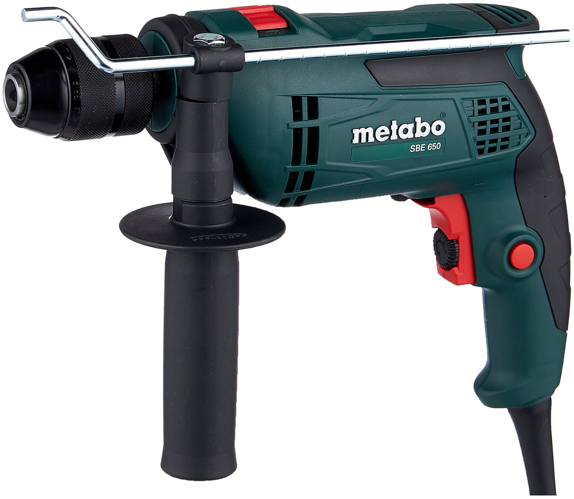 Дрель Metabo SBE 650 быстрозажимной реверс .