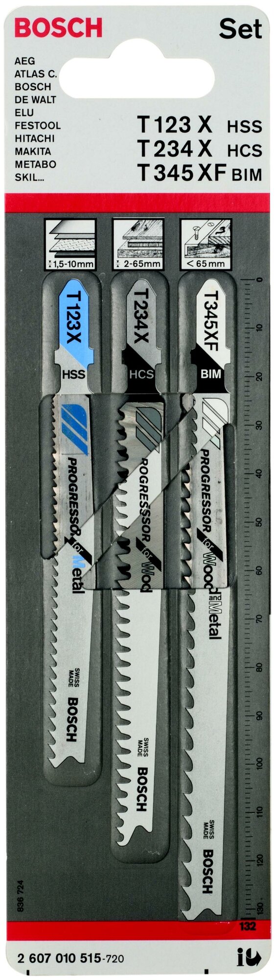 Пилка BOSCH Progressor for Wood and Metal 2607010515