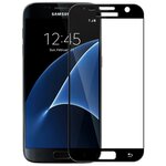 3D полноэкранное ультратонкое износоустойчивое сколостойкое олеофобное защитное стекло для Samsung Galaxy S7 черный - изображение