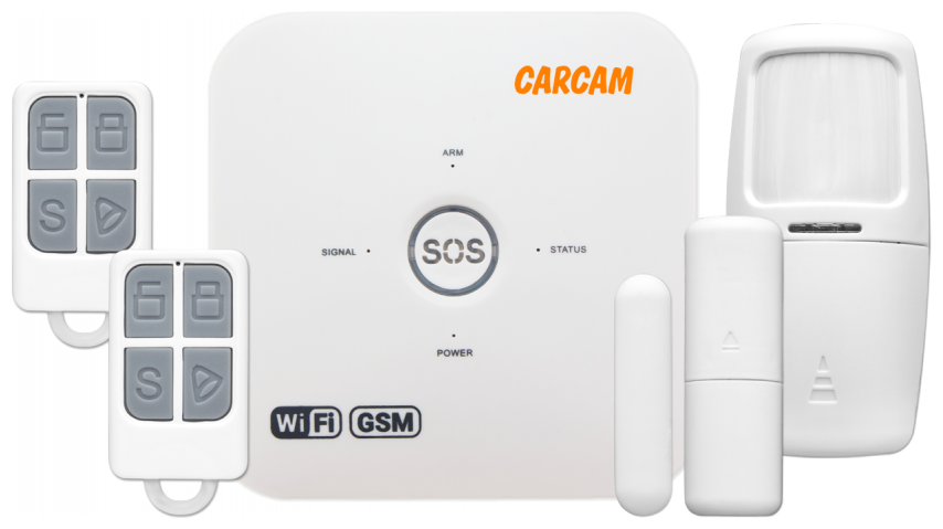 Комплект умного дома CARCAM GSM Alarm Kit