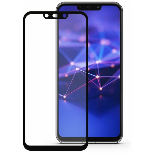 Защитное стекло Mobius для Huawei Mate 20 Lite 3D Full Cover (Black)