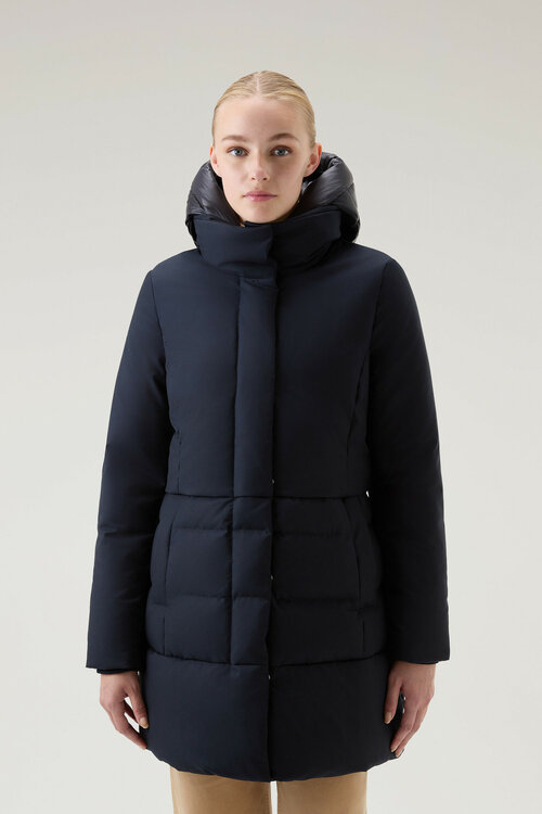 Пуховик Woolrich, размер M, синий