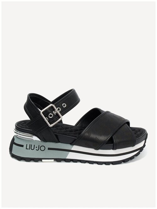 Сандалии женские LIU·JO LIUJO MAXI WONDER SANDAL 11 BA2151PX14422222 Цвет: черный размер: 38