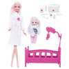 Кукла Toys Lab Ася Детский доктор, 28 см, 35101 - изображение