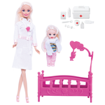 Кукла Toys Lab Ася Детский доктор, 28 см, 35101 - изображение