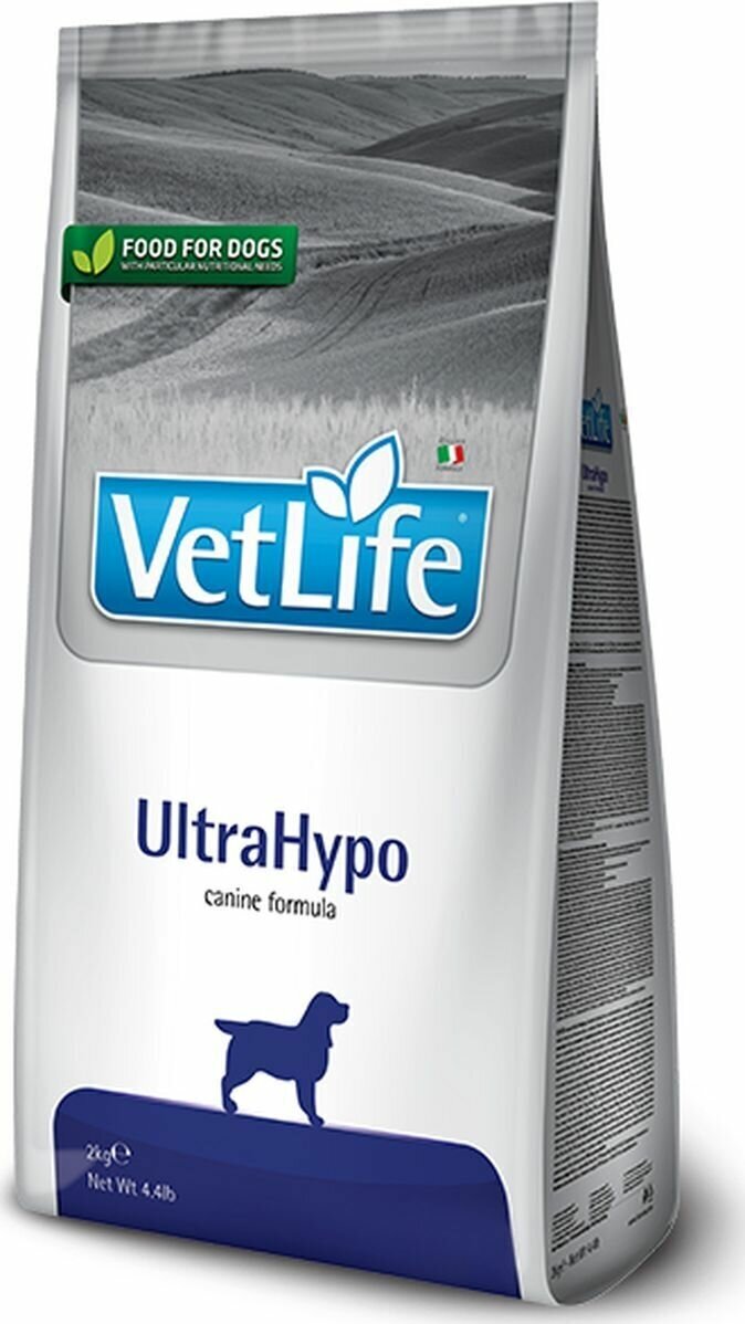 Сухой корм для собак Farmina Vet Life UltraHypo 1 уп. х 1 шт. х 12 кг - фотография № 14