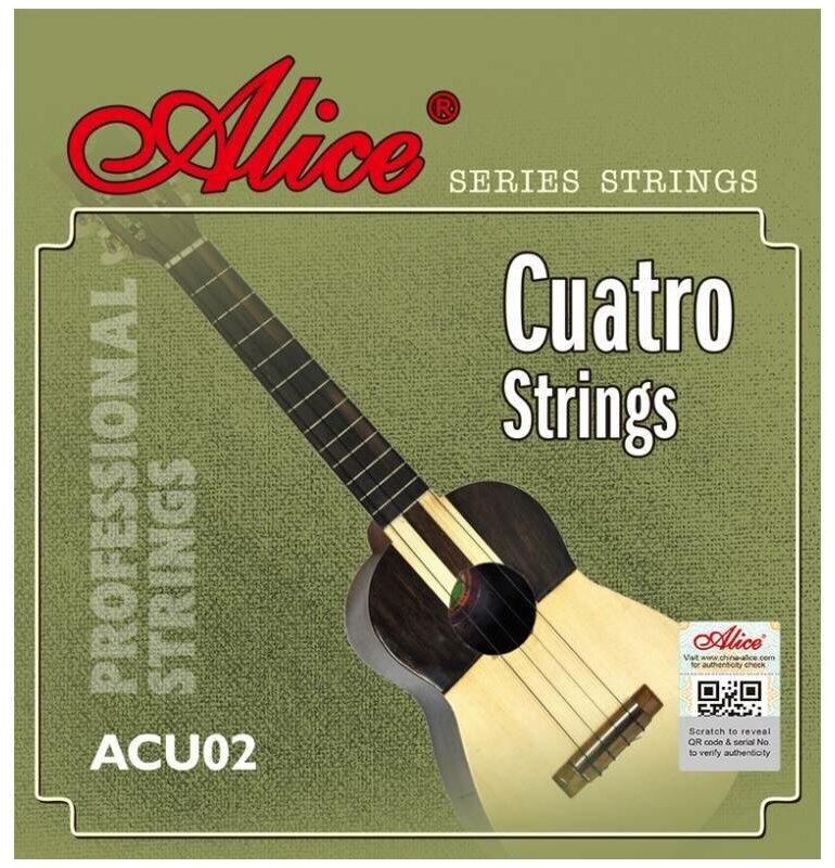 ALICE ACU02 Cuatro - Струны для укулеле сопрано