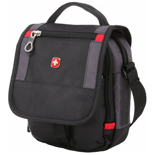 фото Сумка-планшет swissgear черный/серый