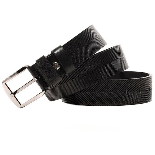 фото Ремень vitacci lg0038-135 мужской черный натуральная кожа