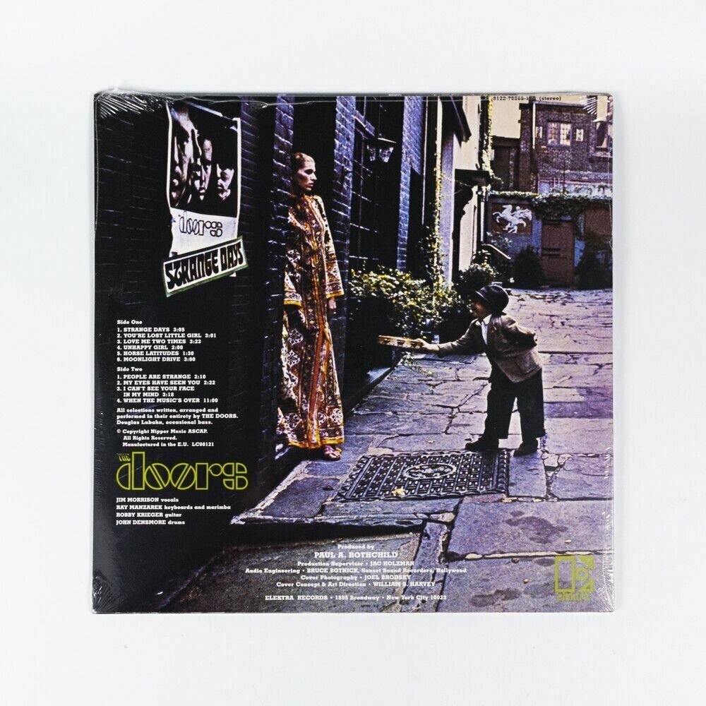 Doors Strange Days Виниловая пластинка Warner Music - фото №6