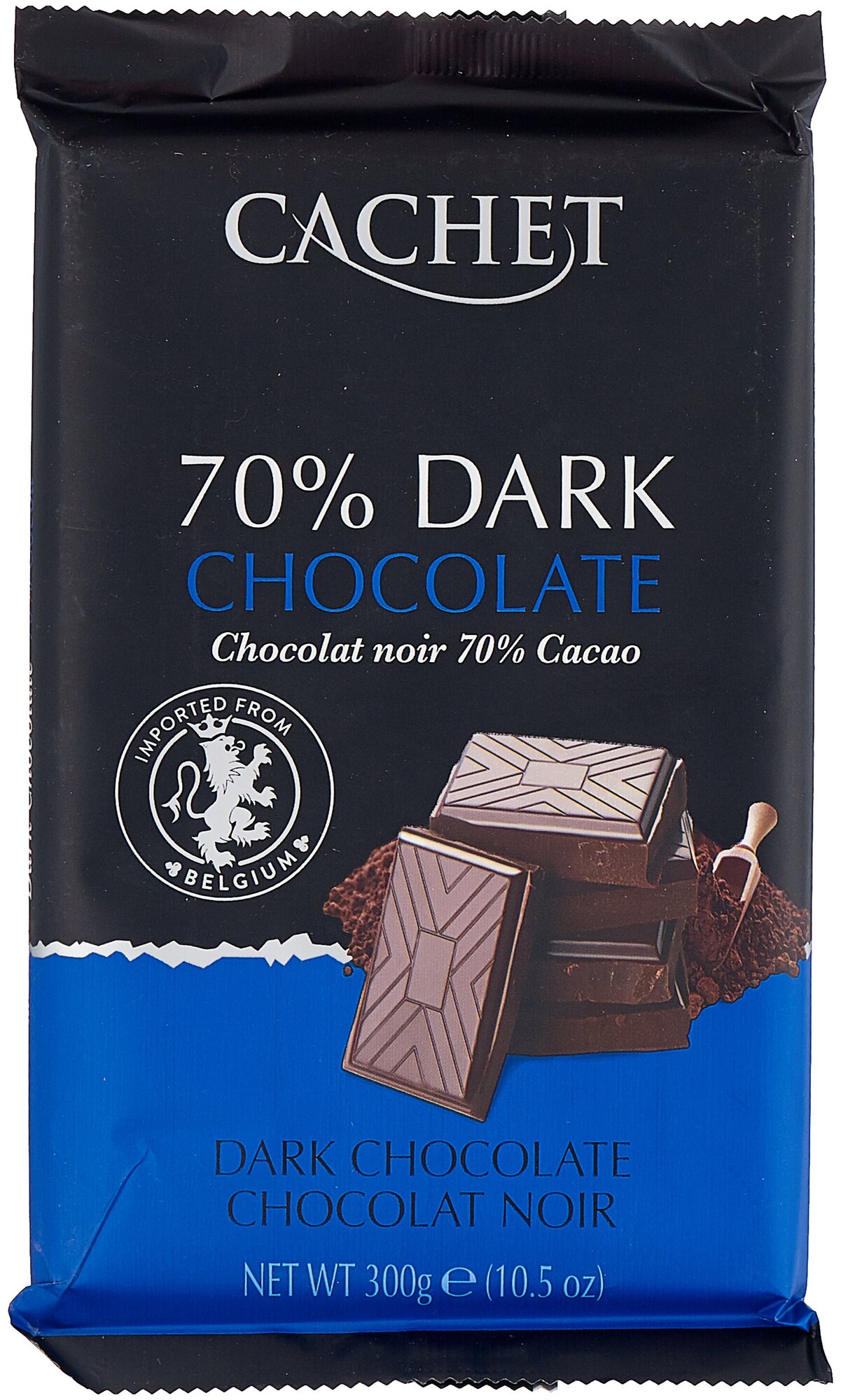 Шоколад Cachet горький 70 %