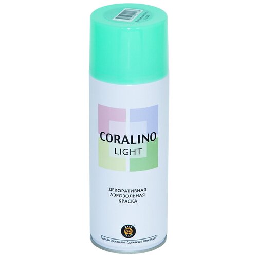 Краска Eastbrand Coralino Light декоративная, волшебная мята, глянцевая, 520 мл, 1 шт.