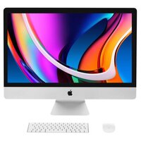 27" Моноблок Apple iMac (Retina 5K, середина 2020 г.) MXWU2RU/A, 5120x2880, Intel Core i5 3.3 ГГц, RAM 8 ГБ, SSD 512 ГБ, AMD Radeon Pro 5300, MacOS, серебристый