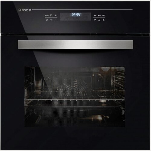 Изображение товара Электрический духовой шкаф Gefest ЭДВ ДА 622-04 А 59 см, 55 л, гриль и конвекция, черный