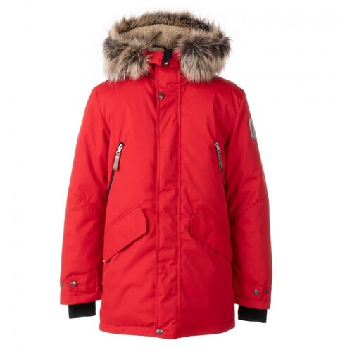 фото Куртка зимняя для мальчиков (размер: 146), арт. revor k22469 a/00622, цвет красный kerry