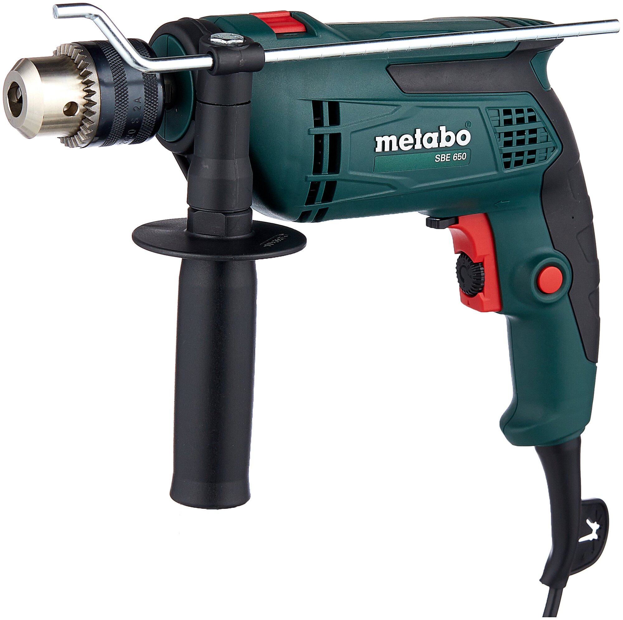 Дрель ударная Metabo SBE 650, 650вт,ЗВП,картон