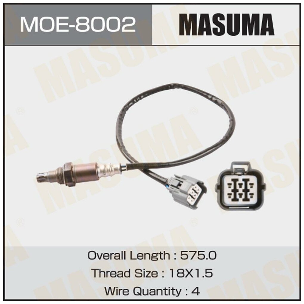 Датчик кислорода Subaru Forester 07-, Legacy 03-, Outback 03- (EJ25) Masuma