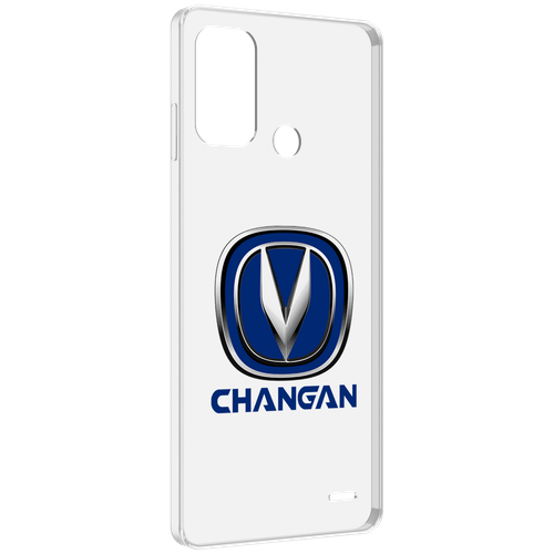 Чехол MyPads Changan-чанган мужской для ZTE Blade A52 задняя-панель-накладка-бампер