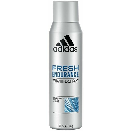 Дезодорант-спрей Adidas Fresh Endurance антиперспирант мужской 72 часа 150 мл (из Финляндии) дезодорант спрей adidas uefa best of the best 48h антиперспирант мужской 150 мл из финляндии