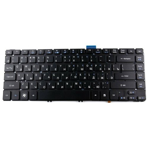 Клавиатура для ноутбука Acer M5-481 С подсветкой P/N: NK.I1417.02B, NSK-R2BBQ, 9Z.N8DBQ.B0R, AEZ09700110