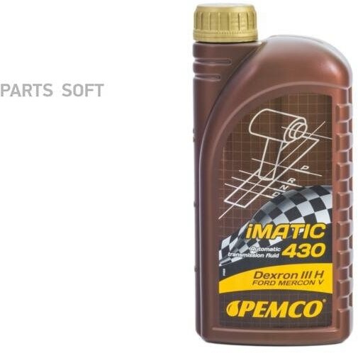 PEMCO PM04301 ATF DEXRON III 1 (авт. транс. синт. масо) HCV