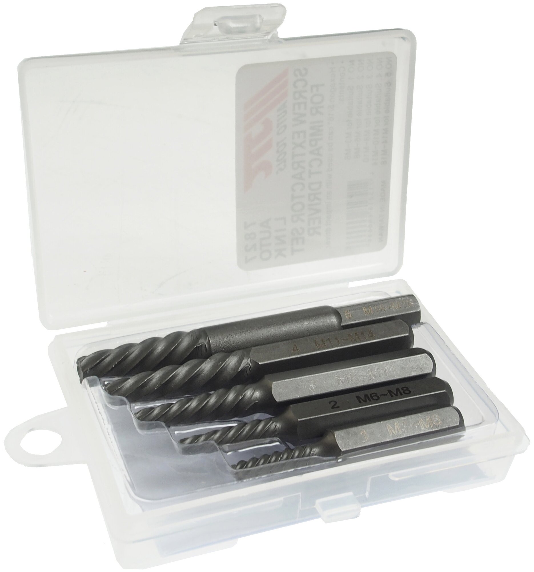 фото Набор экстракторов JTC 5/16 х М3-М18 5 предметов