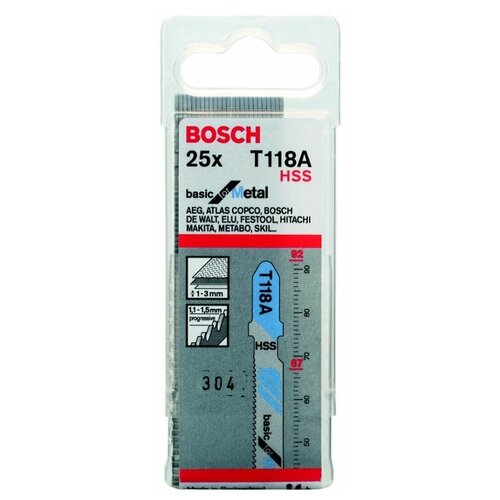 Набор пилок для электролобзика BOSCH 2608638470 25 шт.