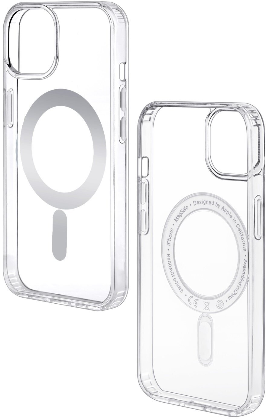 Чехол-накладка HOCO Light для iPhone 13 mini MageSafe прозрачный