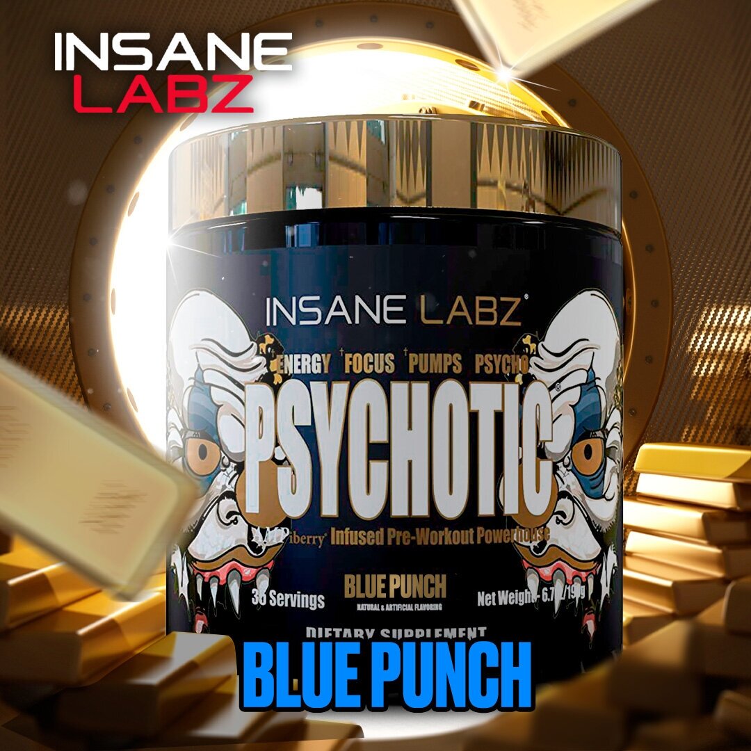Insane Labz Psychotic Gold 35serv (BLUE PUNCH)