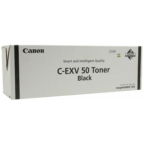 Тонер CANON C-EXV50 iR 1435/1435i/1435iF, черный, оригинальный, ресурс 17600 страниц, 9436B002, 1 шт.