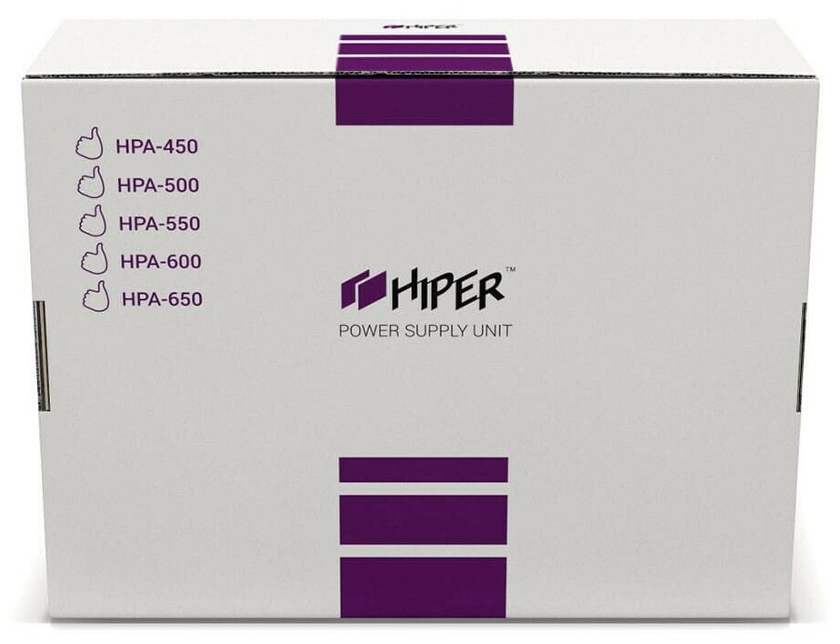 Блок питания HIPER 650W - фото №16