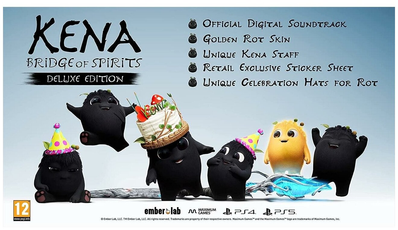 Игра для PS5 Kena: Bridge of Spirits, Deluxe издание - фото №2