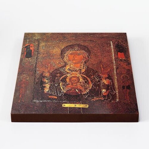 Икона Божией Матери Знамение Новгородская, XII в, печать на доске 22*25 см