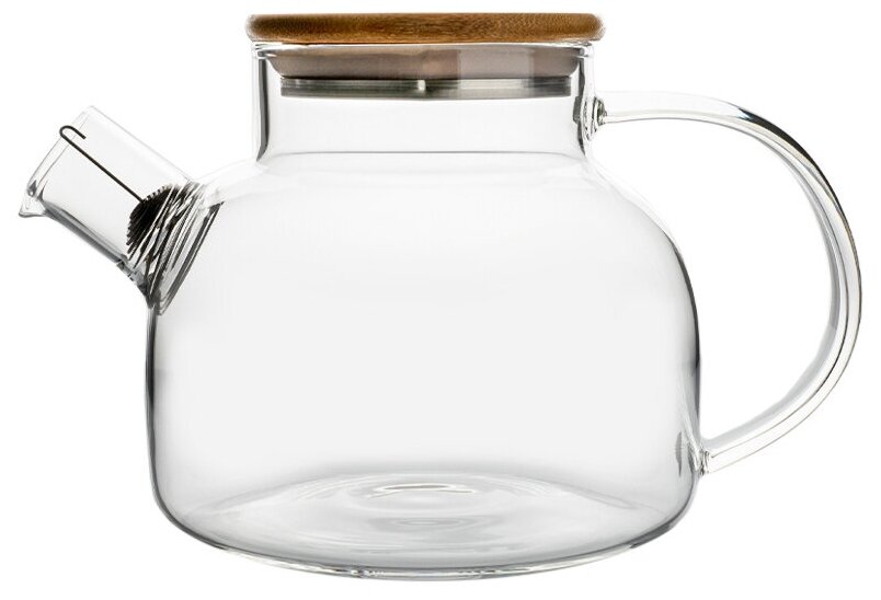 Заварочный чайник Italco Glass TeaPot 1L