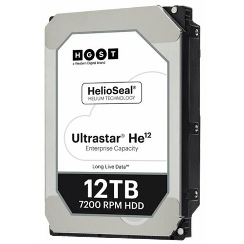 Western Digital Жесткий диск SAS 12TB HGST 0F29532 7200RPM 12GBS 256MB HE12 3546000₽