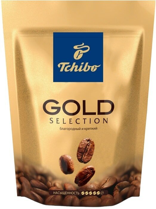 Кофе Tchibo Gold Selection сублимированный