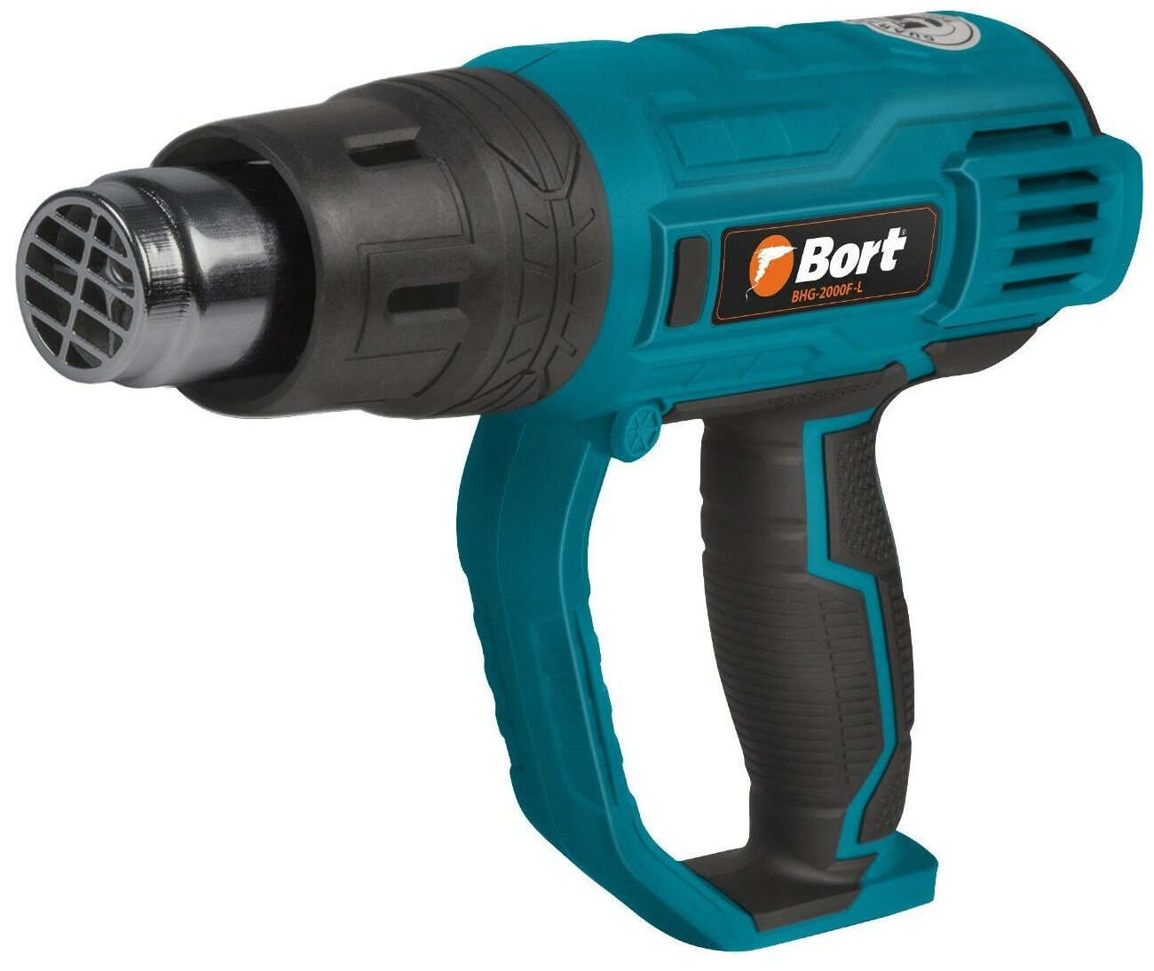 Строительный фен Bort BHG-2000F-L, 2000 Вт