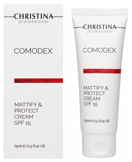 Крем Christina Mattify & Protect Cream SPF-15, 75 мл