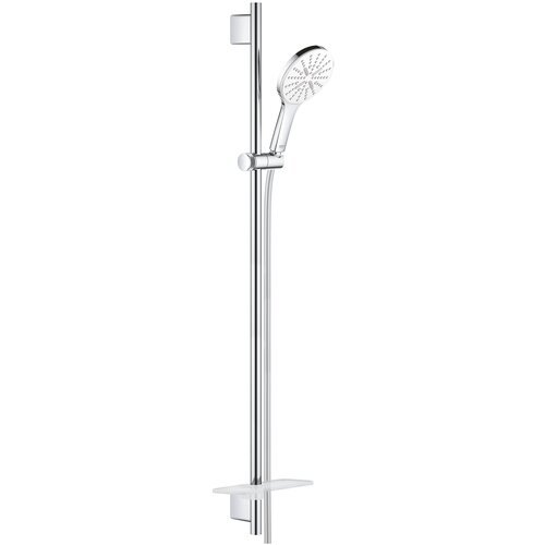 Душевой гарнитур Grohe RainShower SmartActive 130 26579LS0, белый/хром хром 1750 мм душевой гарнитур grohe rainshower smartactive 130 26546000 хром хром 1750 мм