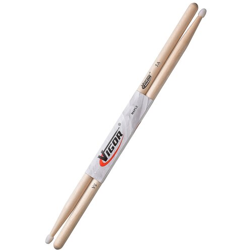 Барабанные палочки Vigor 5AN vic firth 5an барабанные палочки орех с нейлоновым наконечником l 16 dia 565 серии american classic hickory 5an