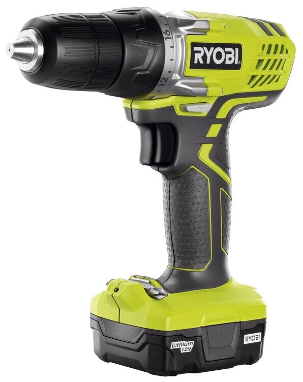 R12SD-L13G Дрель-шуруповерт Ryobi R12SD-L13G