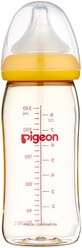 Pigeon Бутылочка SofTouch Перистальтик Плюс, PPSU, 240 мл, с 3 месяцев, оранжевый